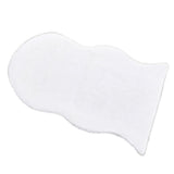 Max 40x60cm Washable Fluffy Skin Faux Fur Fake Rug Mat Rugs Floor Carpet White
