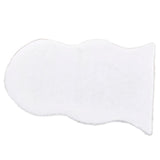 Max 40x60cm Washable Fluffy Skin Faux Fur Fake Rug Mat Rugs Floor Carpet White