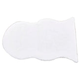 Max 40x60cm Washable Fluffy Skin Faux Fur Fake Rug Mat Rugs Floor Carpet White