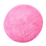 Max Round Area Rug, Faux Fur Rugs Plush Floor Mat for Bedroom,60cm Pink