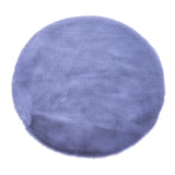 Max Round Area Rug, Faux Fur Rugs Plush Floor Mat for Bedroom,60cm Gray