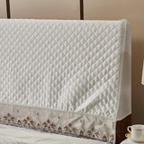 Max Stretchable Bed Headboard Slipcover Bedhead Cover Protector 150cm Beige