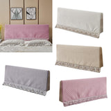 Max Bed Headboard Cover Slipcover Protector All-inclusive Dust-proof Beige
