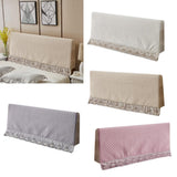 Max Bed Headboard Cover Slipcover Protector All-inclusive Dust-proof Beige