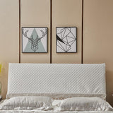 Max Bed Headboard Cover Slipcover Protector All-inclusive Dust-proof Beige