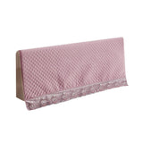 Max Stretchable Bed Headboard Slipcover Bedhead Dustproof Cover Protector 120cm Pink