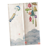 Max Japanese Noren Tapestry Kitchen Doorway Curtain Room Divider  Wind Chimes