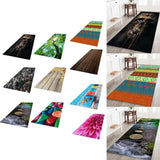 Max 3D Living Room Area Rug Runner Anti-Skid Floor Mat Carpet Skull
