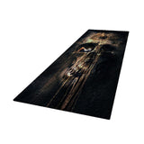 Max 3D Living Room Area Rug Runner Anti-Skid Floor Mat Carpet Skull