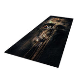 Max 3D Living Room Area Rug Runner Anti-Skid Floor Mat Carpet Skull