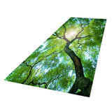 Max 3D Living Room Area Rug Runner Anti-Skid Floor Mat Carpet Tree