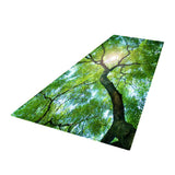 Max 3D Living Room Area Rug Runner Anti-Skid Floor Mat Carpet Tree