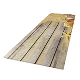 Max 3D Living Room Area Rug Runner Anti-Skid Floor Mat Carpet Seashell