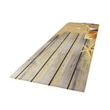 Max 3D Living Room Area Rug Runner Anti-Skid Floor Mat Carpet Seashell