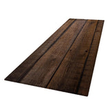 Max 3D Living Room Area Rug Runner Anti-Skid Floor Mat Carpet Wooden Board