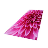 Max 3D Living Room Area Rug Runner Anti-Skid Floor Mat Carpet Flower