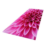 Max 3D Living Room Area Rug Runner Anti-Skid Floor Mat Carpet Flower