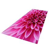 Max 3D Living Room Area Rug Runner Anti-Skid Floor Mat Carpet Flower