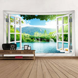 Max 3D Wall Hanging Tapestry Bedspread Beach Towel Blanket Window