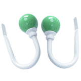 Maxbell 2pcs Curtain Holdback Draperies Holder with Colorful Ball Finials Green