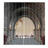 Maxbell 2 Panels 3D Digital Print Curtain Drapes+Hook+Mute Ring, Home Decor Style_13