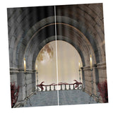 Maxbell 2 Panels 3D Digital Print Curtain Drapes+Hook+Mute Ring, Home Decor Style_13