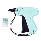 Max Garment Price Label Tagging Tag Gun + 5 Tagging Needles + 1000 Barbs Green