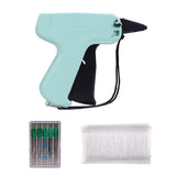 Max Garment Price Label Tagging Tag Gun + 5 Tagging Needles + 1000 Barbs Green