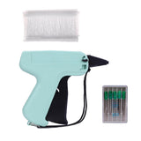 Max Garment Price Label Tagging Tag Gun + 5 Tagging Needles + 1000 Barbs Green