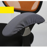 Max 1 Pair Stretch Chair Armrest Covers Desk Chair Arm Slip-Cover Gray