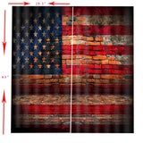 Max 2 Panels Digital Printing Light Reducing 3D Curtain for Living Room  A