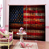 Max 2 Panels Digital Printing Light Reducing 3D Curtain for Living Room  A