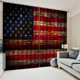 Max 2 Panels Digital Printing Light Reducing 3D Curtain for Living Room  A