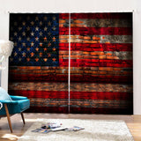 Max 2 Panels Digital Printing Light Reducing 3D Curtain for Living Room  A