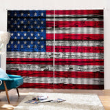 Max 2 Panels Digital Printing Light Reducing 3D Curtain for Living Room  B