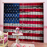 Max 2 Panels Digital Printing Light Reducing 3D Curtain for Living Room  B
