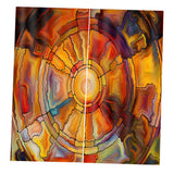 Max 2 Panels Digital Printing Light Reducing 3D Curtain for Living Room  F