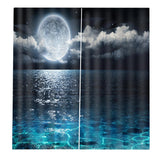 Max 2 Panels Digital Printing Light Reducing 3D Curtain for Living Room  G