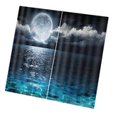 Max 2 Panels Digital Printing Light Reducing 3D Curtain for Living Room  G
