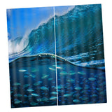 Max 2 Panels Digital Printing Light Reducing 3D Curtain for Living Room  M