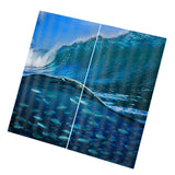 Max 2 Panels Digital Printing Light Reducing 3D Curtain for Living Room  M