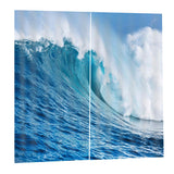 Max 2 Panels 3D Digital Print Curtain Drapes+Hook+Mute Ring Sea Turtle