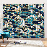 Max Creative  2 Panels 3D Digital Print Curtain Drapes+Hook+Mute Ring Style_2