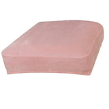 Velvet Polyester Stretch Wedding Banquet Dining Chair Seat Cover Pink