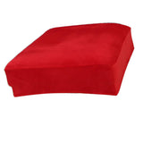 Velvet Polyester Stretch Wedding Banquet Dining Chair Seat Cover Red