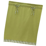 Max 1 Panel Kitchen Curtain Tier Small Window Drape Decor Green_74x90cm