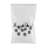 10pcs No-slip Chair Leg Caps Round Wood Furniture Floor Protectors Black B