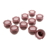 Maxbell 10x Round Chair Leg Caps Wood Furniture Floor Protectors Coffee Fit 29-35mm