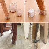 Maxbell 10x Round Chair Leg Caps Wood Furniture Floor Protectors Coffee Fit 29-35mm