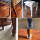 Maxbell 10x Round Chair Leg Caps Wood Furniture Floor Protectors Coffee Fit 29-35mm